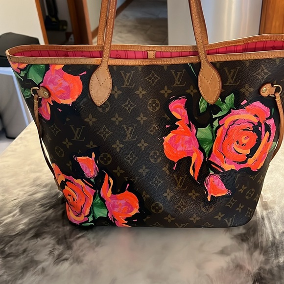Louis Vuitton Limited Edition Stephen Sprouse Neverfull Roses - Picture 13 of 17